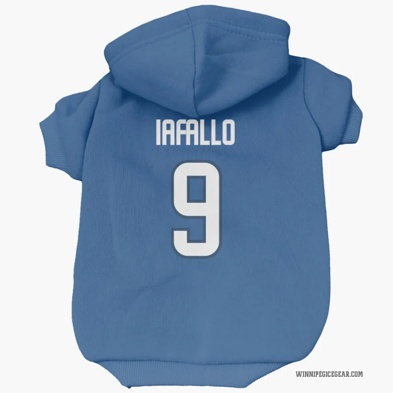 Alex Iafallo  Blue Winnipeg Jets  Cat & Dog Pet Hoodie