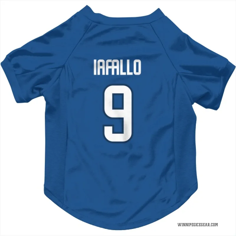 Alex Iafallo  Blue Winnipeg Jets  Cat & Dog Pet Jersey