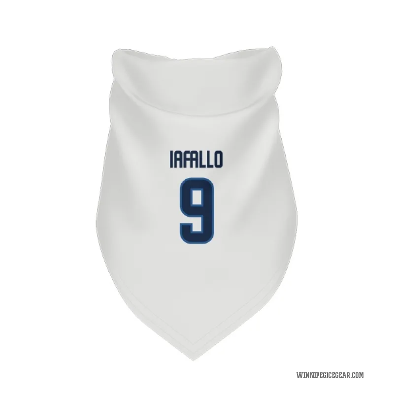 Alex Iafallo  White Winnipeg Jets  Cat & Dog Pet Bandana