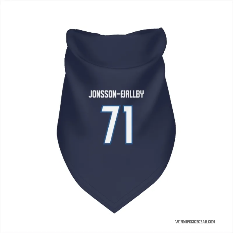 Axel Jonsson-Fjallby  Navy Winnipeg Jets  Cat & Dog Pet Bandana