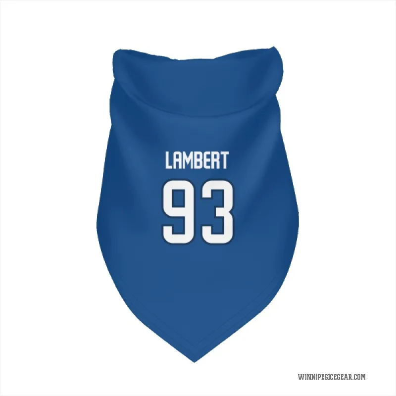 Brad Lambert  Blue Winnipeg Jets  Cat & Dog Pet Bandana