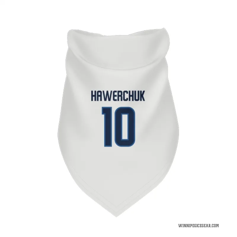 Dale Hawerchuk  White Winnipeg Jets  Cat & Dog Pet Bandana