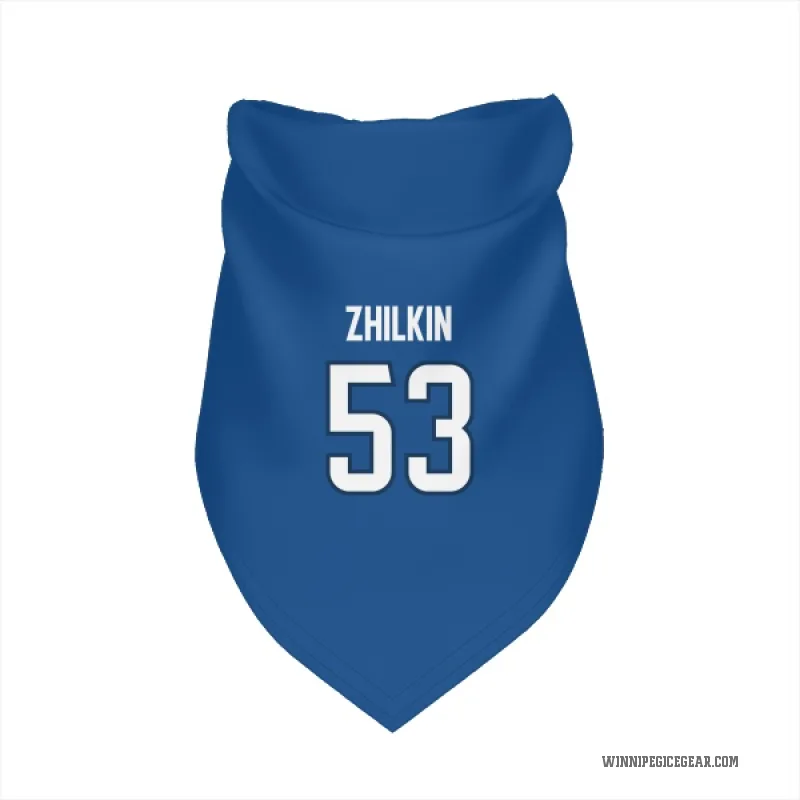 Danny Zhilkin  Blue Winnipeg Jets  Cat & Dog Pet Bandana