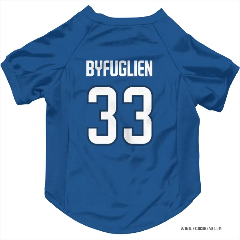 Dustin Byfuglien  Blue Winnipeg Jets  Cat & Dog Pet Jersey