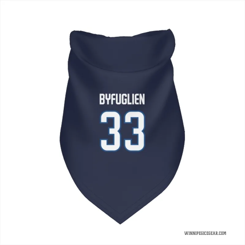 Dustin Byfuglien  Navy Winnipeg Jets  Cat & Dog Pet Bandana