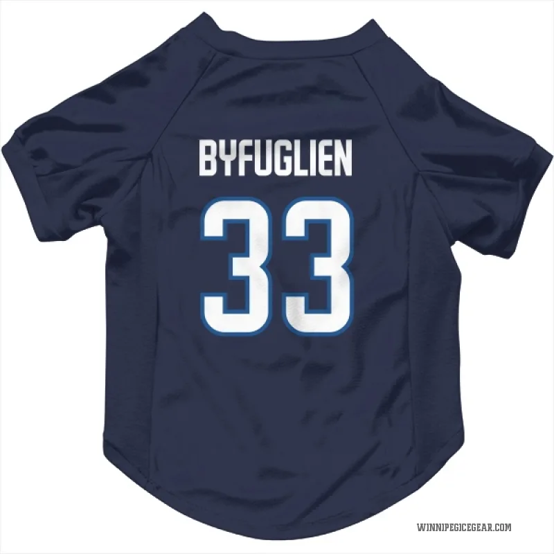 Dustin Byfuglien  Navy Winnipeg Jets  Cat & Dog Pet Jersey