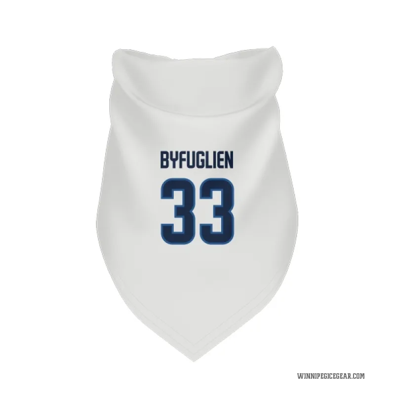 Dustin Byfuglien  White Winnipeg Jets  Cat & Dog Pet Bandana