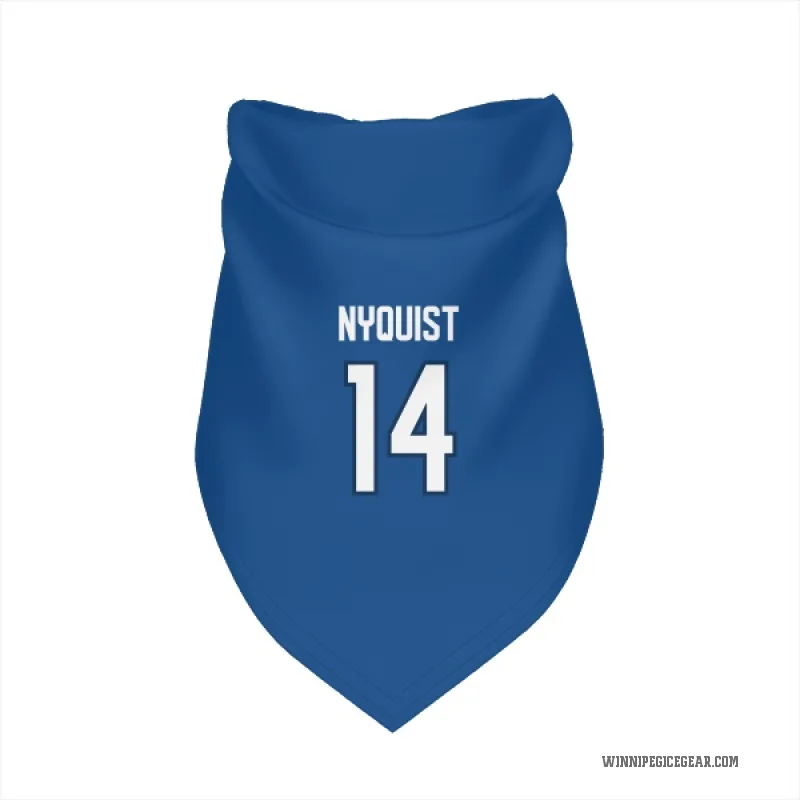Gustav Nyquist  Blue Winnipeg Jets  Cat & Dog Pet Bandana