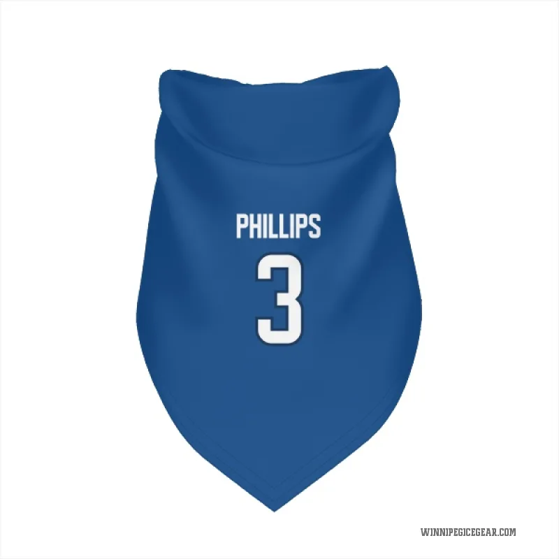 Isaak Phillips  Blue Winnipeg Jets  Cat & Dog Pet Bandana