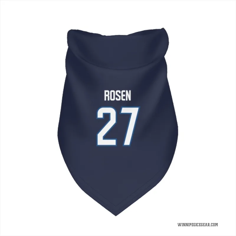 Isak Rosen  Navy Winnipeg Jets  Cat & Dog Pet Bandana