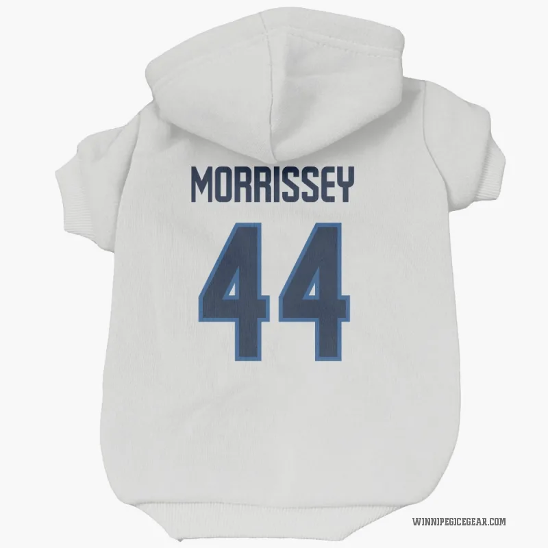Josh Morrissey  White Winnipeg Jets  Cat & Dog Pet Hoodie