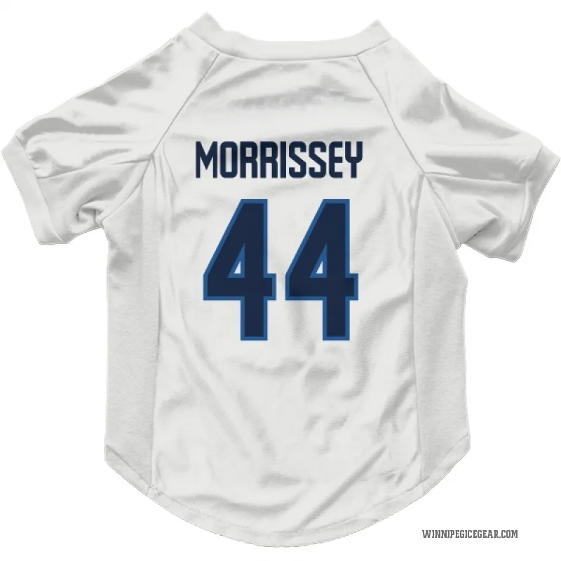 Josh Morrissey  White Winnipeg Jets  Cat & Dog Pet Jersey