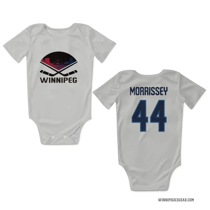 Josh Morrissey  White Winnipeg Jets  Newborn & Infant Bodysuit