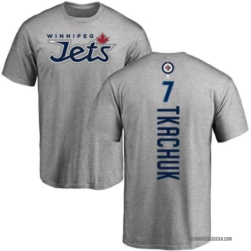 Keith Tkachuk Youth Ash Winnipeg Jets Backer T-Shirt -