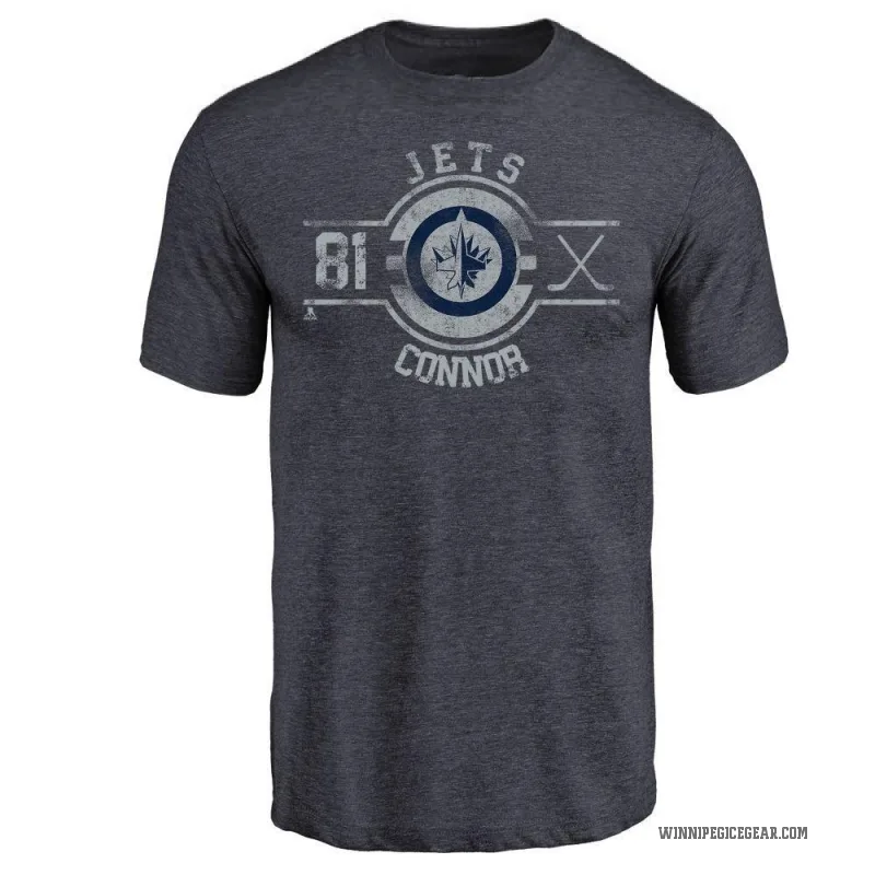 Kyle Connor Youth Navy Winnipeg Jets Insignia T-Shirt -