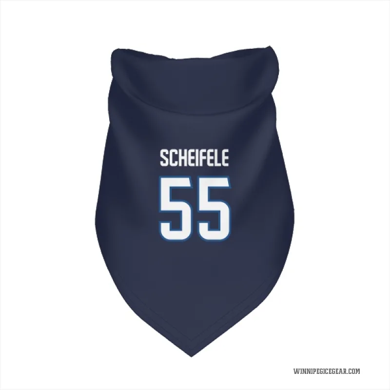 Mark Scheifele  Navy Winnipeg Jets  Cat & Dog Pet Bandana