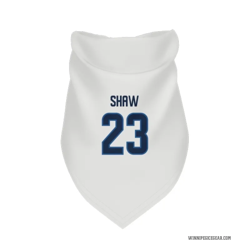Mason Shaw  White Winnipeg Jets  Cat & Dog Pet Bandana
