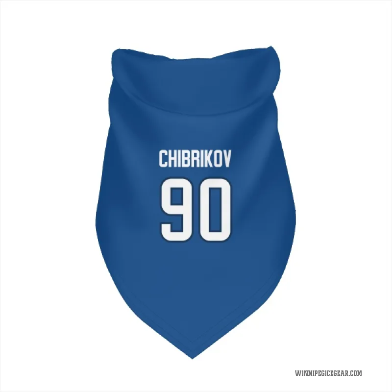 Nikita Chibrikov  Blue Winnipeg Jets  Cat & Dog Pet Bandana
