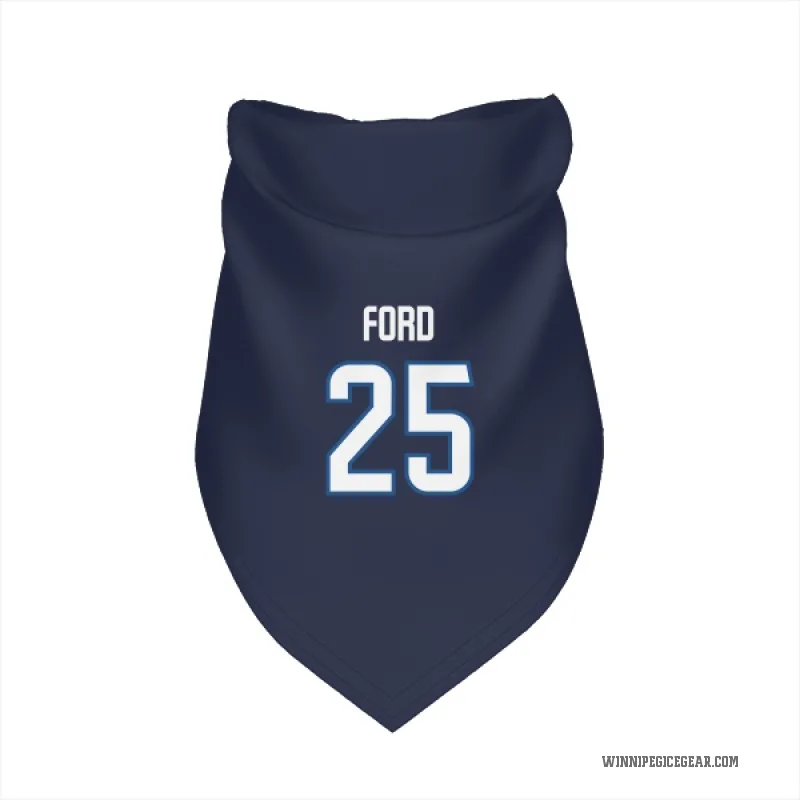 Parker Ford  Navy Winnipeg Jets  Cat & Dog Pet Bandana