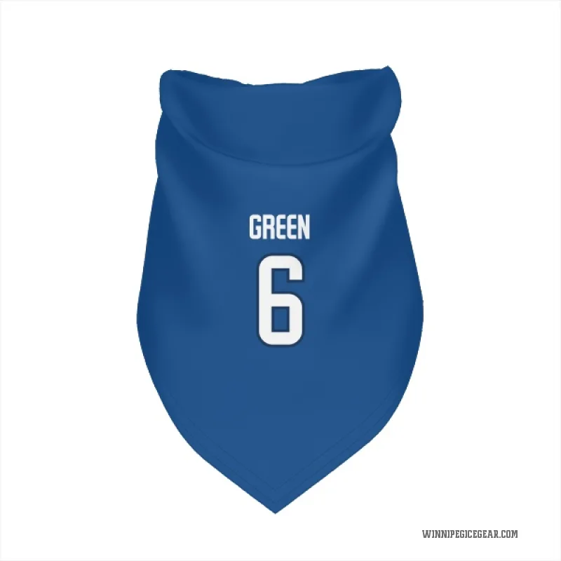 Ted Green  Blue Winnipeg Jets  Cat & Dog Pet Bandana