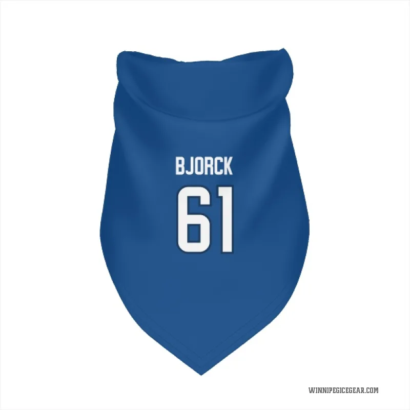 Viggo Bjorck  Blue Winnipeg Jets  Cat & Dog Pet Bandana